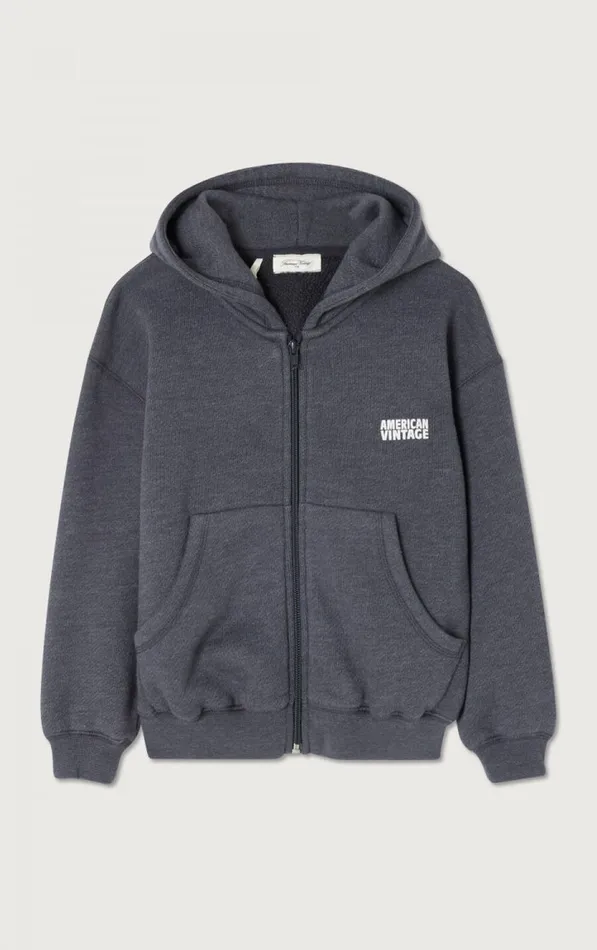 Hoodie Doven Overdyed Carbon Kids American Vintage Sweatshirts
