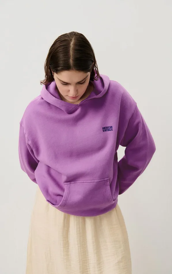 Hoodie Izubird Vintage Indian Pink Women American Vintage Sweatshirts
