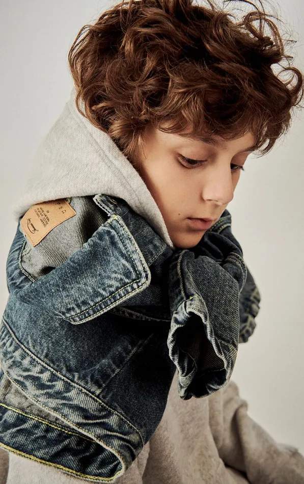 Hoodie Kodytown Polar Melange Kids American Vintage Sweatshirts
