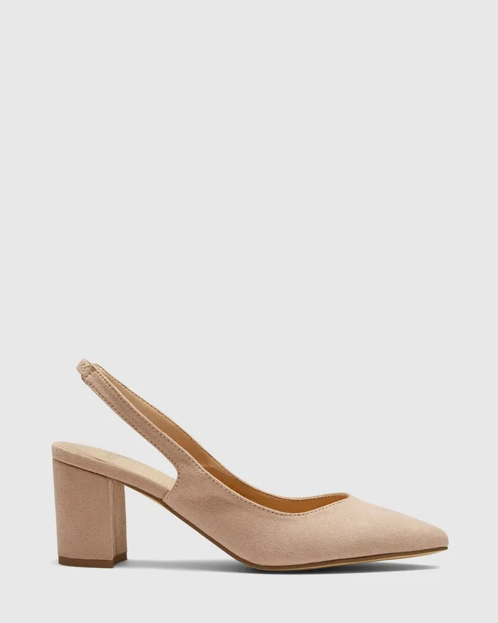 ICECREAM Nude Block Heels NOVO Shoes Women