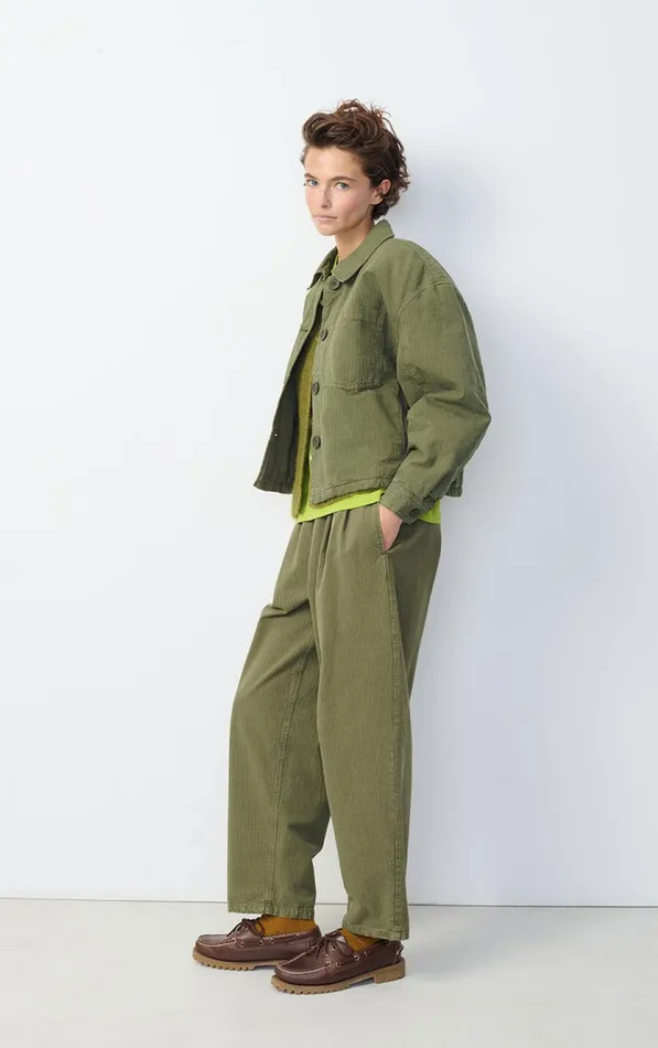 Jacket Rygybay Khaki Women American Vintage Jackets and Blazers Jacket Rygybay Khaki Women American Vintage Jackets and Blazers
