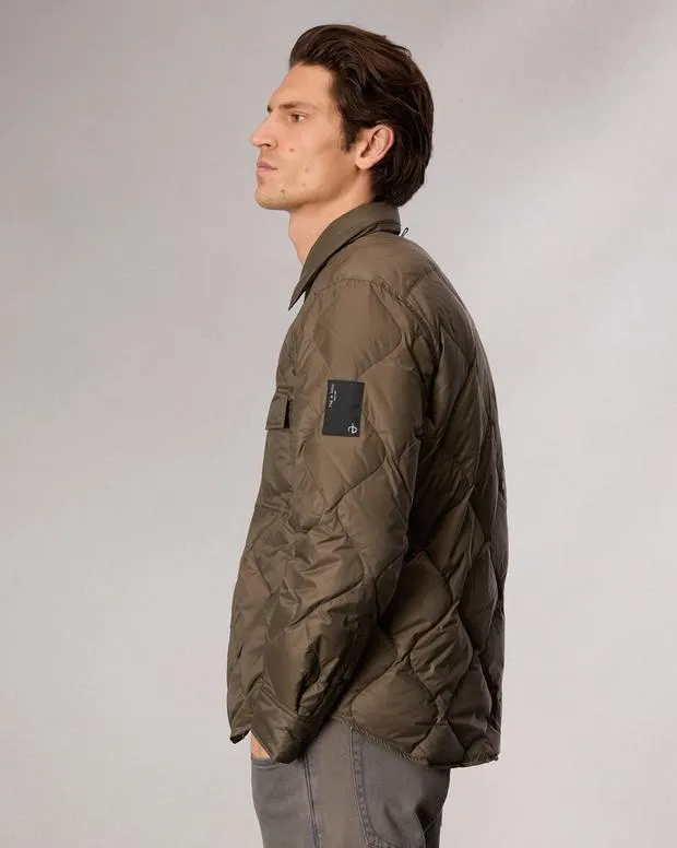 Jackets and Coats Men Rag and Bone Dane Down Shirt Jacket Gravel