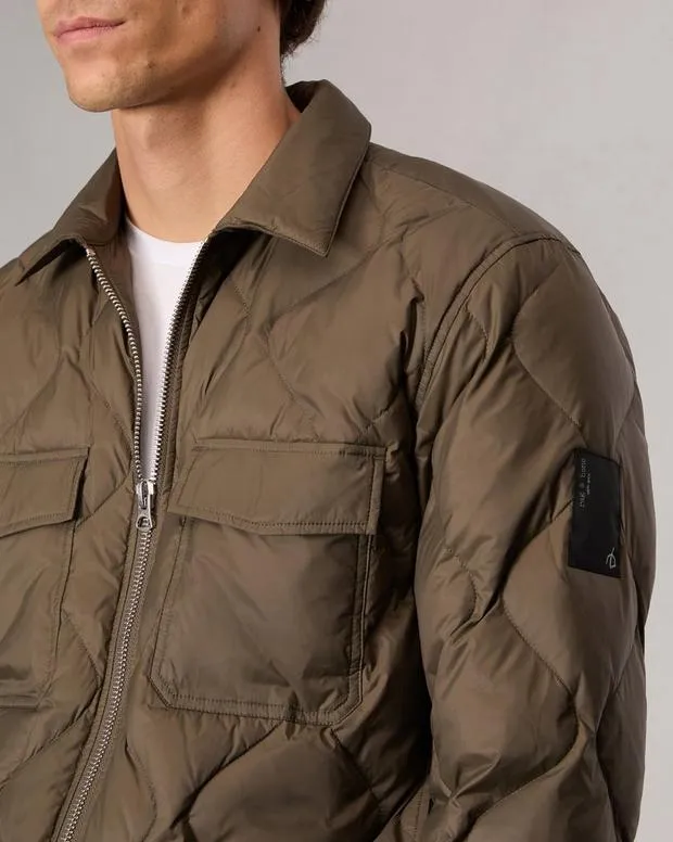 Jackets and Coats Men Rag and Bone Dane Down Shirt Jacket Gravel