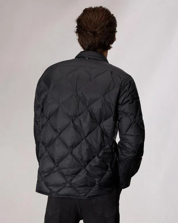 Jackets and Coats Men Rag and Bone Dane Down Shirt Jacket Jet Black