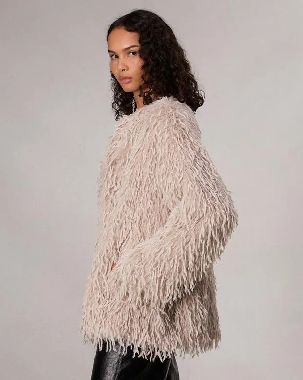 Jackets and Coats Women Rag and Bone Delia Wrap Coat Lt Grey