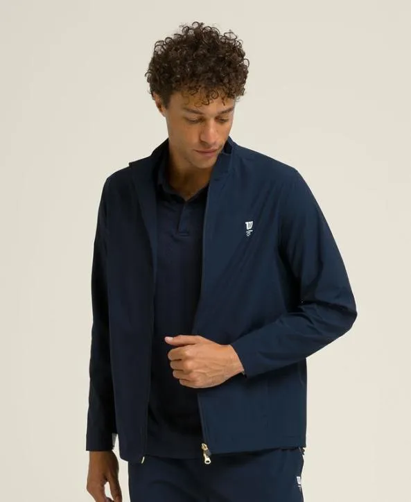 Jackets and Vests Men Wilson Aston WarmUp Jacket Classic Navy
