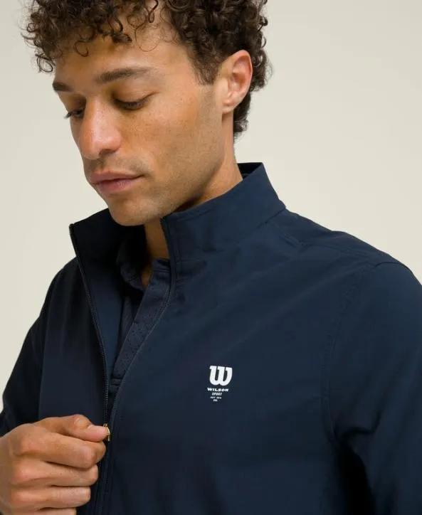 Jackets and Vests Men Wilson Aston WarmUp Jacket Classic Navy Jackets and Vests Men Wilson Aston WarmUp Jacket Classic Navy