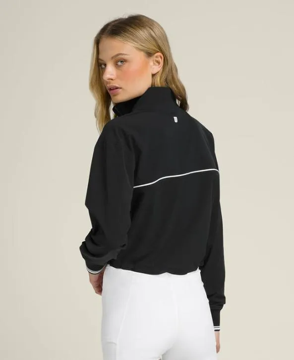 Jackets and Vests Women Wilson Davenport Woven Popover Black