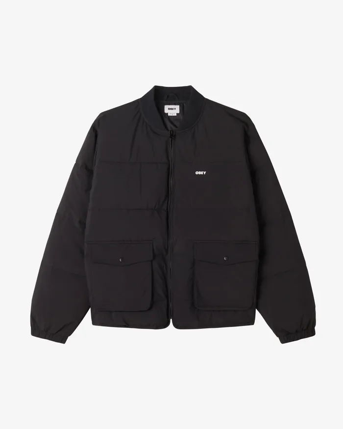 JACKETS CHARLIE JACKET Black OBEY Clothing Men