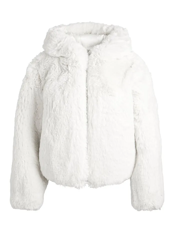 Jackets Coats Women Alice Olivia Rowe Faux Fur Bomber Off White
