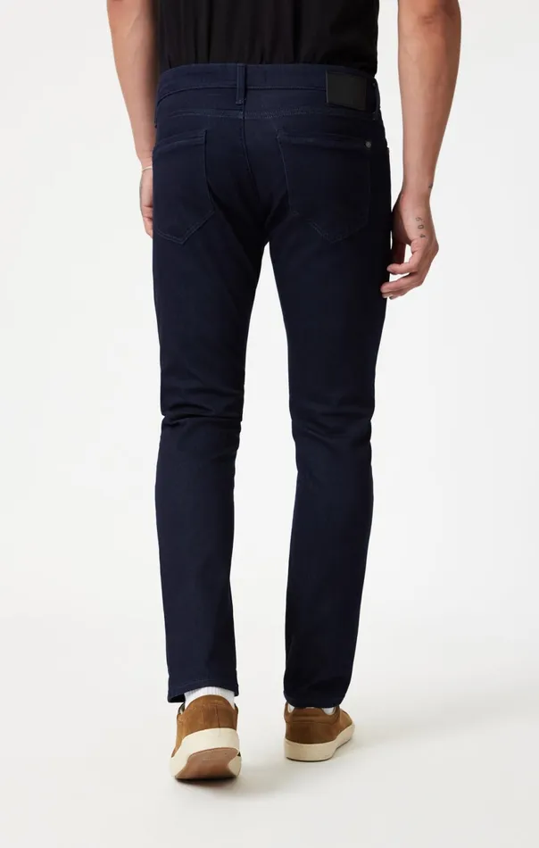 Jake Slim Leg In Rinse Brushed Active Comfort Men Mavi Jeans Denim