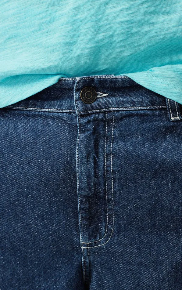 Jeans Globay Medium Blue Men American Vintage Jeans