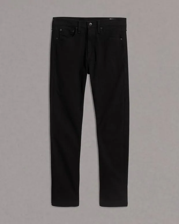 Jeans Men Rag and Bone Fit 1 Skinny Fit Jean Aero Stretch Denim Black