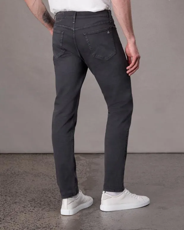 Jeans Men Rag and Bone Fit 2 Slim Fit Jean Aero Stretch Denim Charcoal Grey