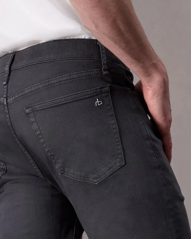 Jeans Men Rag and Bone Fit 2 Slim Fit Jean Aero Stretch Denim Charcoal Grey