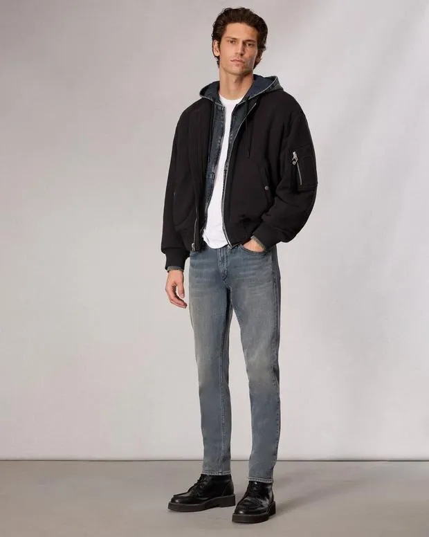 Jeans Men Rag and Bone Fit 3 Athletic Fit Jean Authentic Stretch Denim Kian