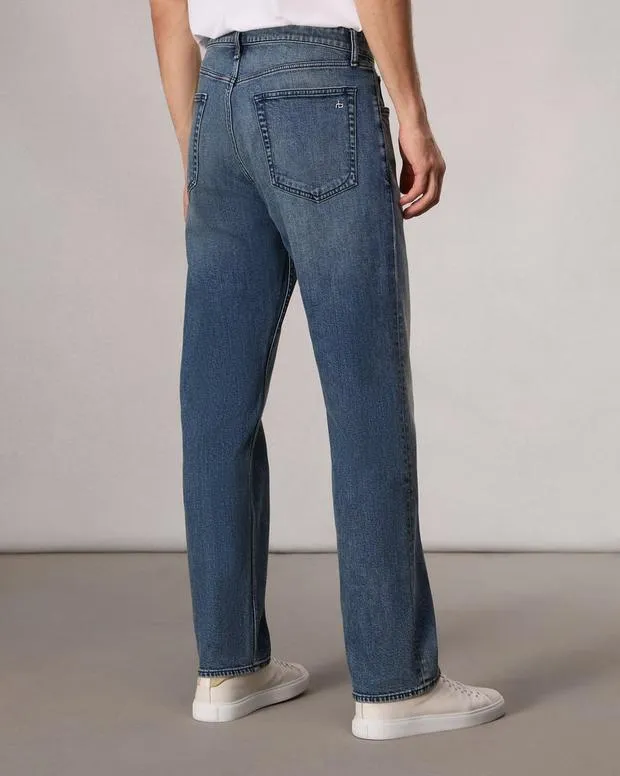 Jeans Men Rag and Bone Fit 4 Straight Fit Jean Authentic Stretch Denim Damian