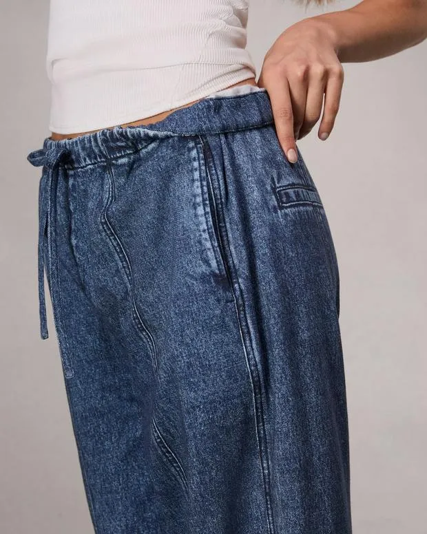 Jeans Women Rag and Bone Miramar Fleece Jordan Pant Cotton Fleece Topaz
