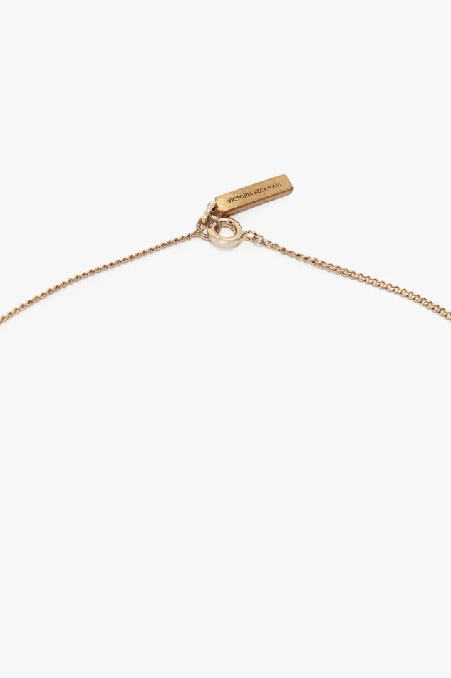 Jewellery Women Victoria Beckham Exclusive Camellia Flower Necklace In Gold