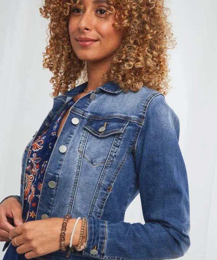 Joe Browns Coats and Jackets Women Joe039s Essential Denim Jacket Blue