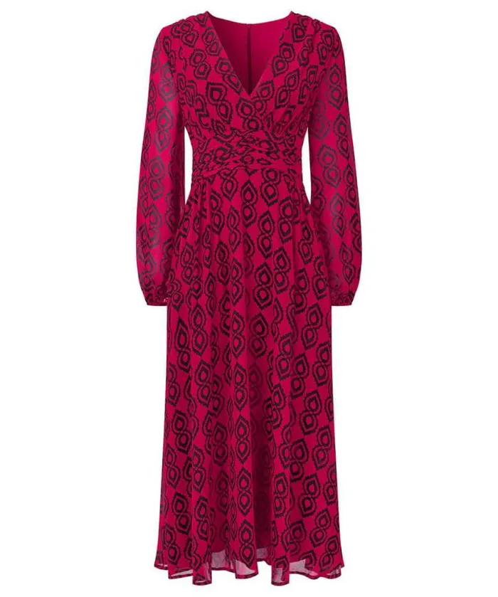 Joe Browns Dresses Women Tamzin Printed Dress Pink Joe Browns Dresses Women Tamzin Printed Dress Pink