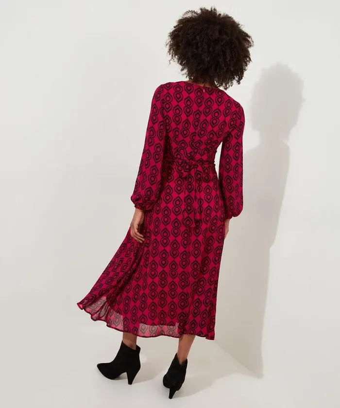 Joe Browns Dresses Women Tamzin Printed Dress Pink Joe Browns Dresses Women Tamzin Printed Dress Pink