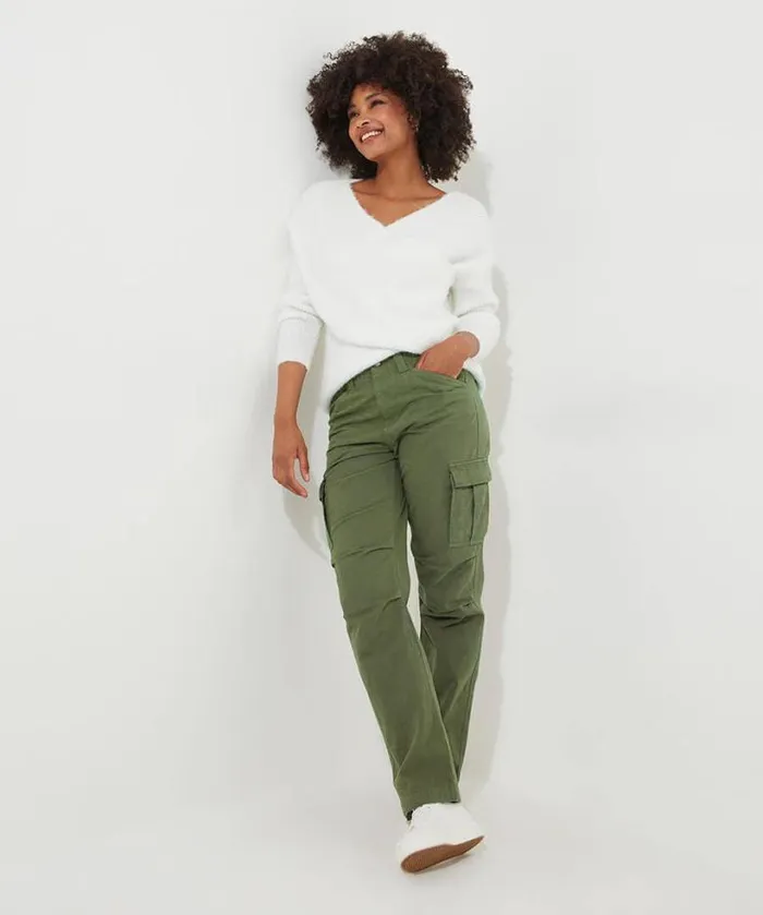 Joe Browns Jeans and Trousers Women Celine Cargo Pants Khaki Joe Browns Jeans and Trousers Women Celine Cargo Pants Khaki