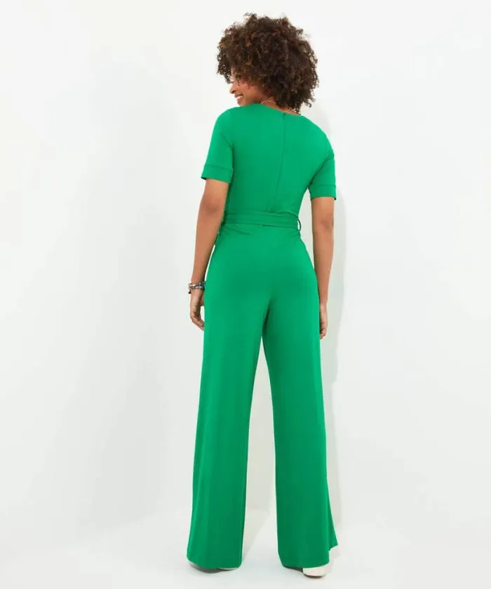 Joe Browns Jeans and Trousers Women Polly Jersey Jumpsuit Green Joe Browns Jeans and Trousers Women Polly Jersey Jumpsuit Green