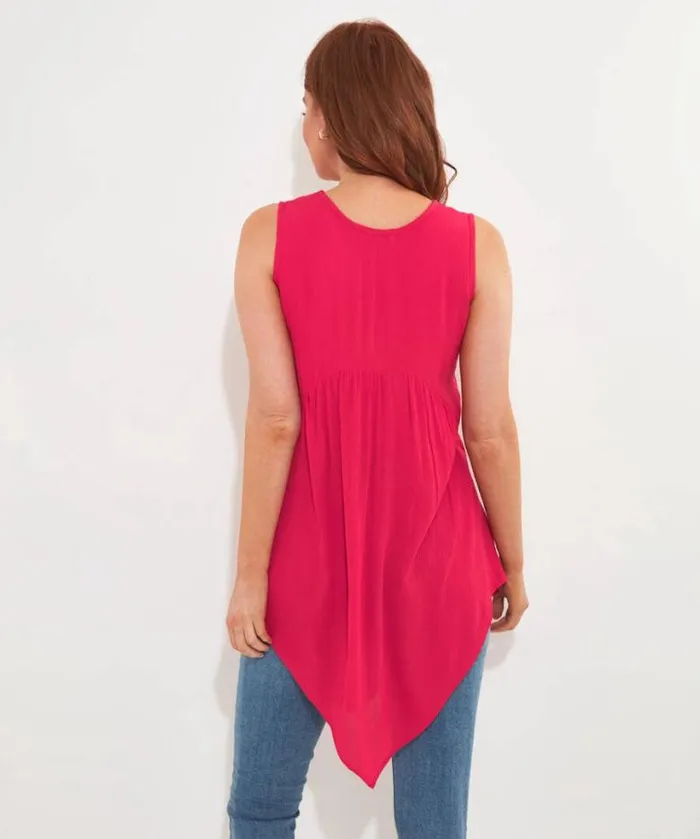 Joe Browns Tops Tunics and Blouses Women Summer Essentials Tunic Pink Joe Browns Tops Tunics and Blouses Women Summer Essentials Tunic Pink