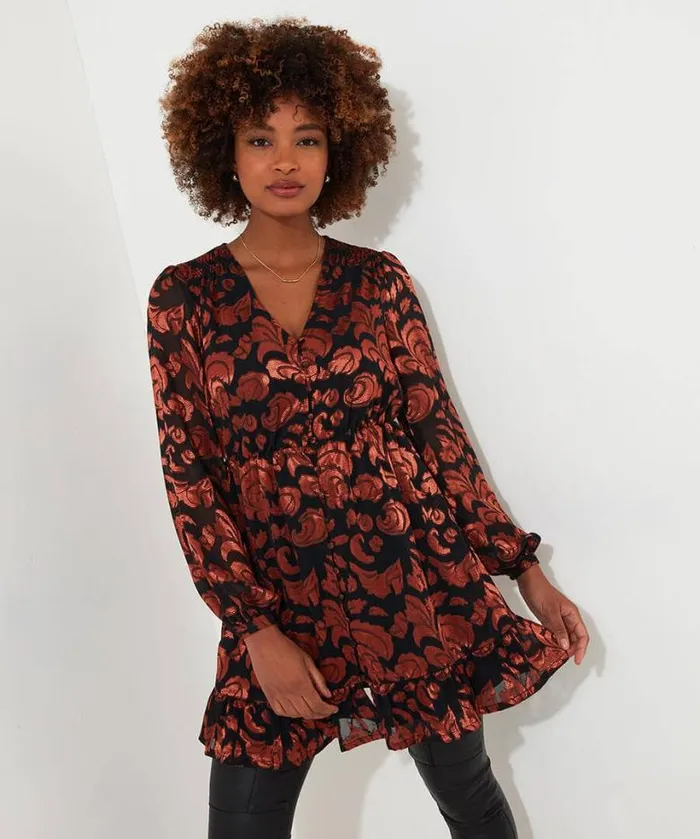 Joe Browns Tops Tunics and Blouses Women Truly Remarkable Tunic Bronze