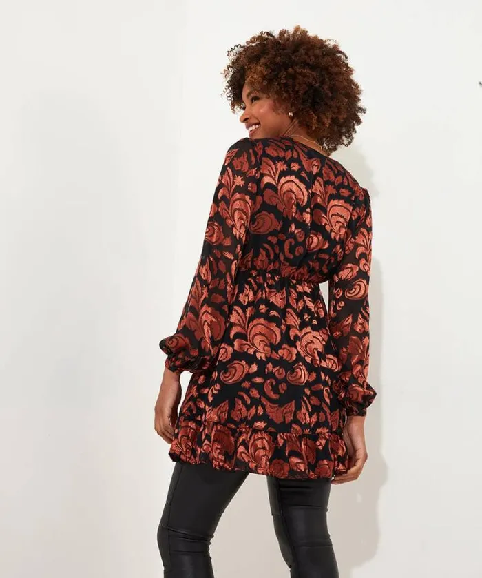 Joe Browns Tops Tunics and Blouses Women Truly Remarkable Tunic Bronze Joe Browns Tops Tunics and Blouses Women Truly Remarkable Tunic Bronze