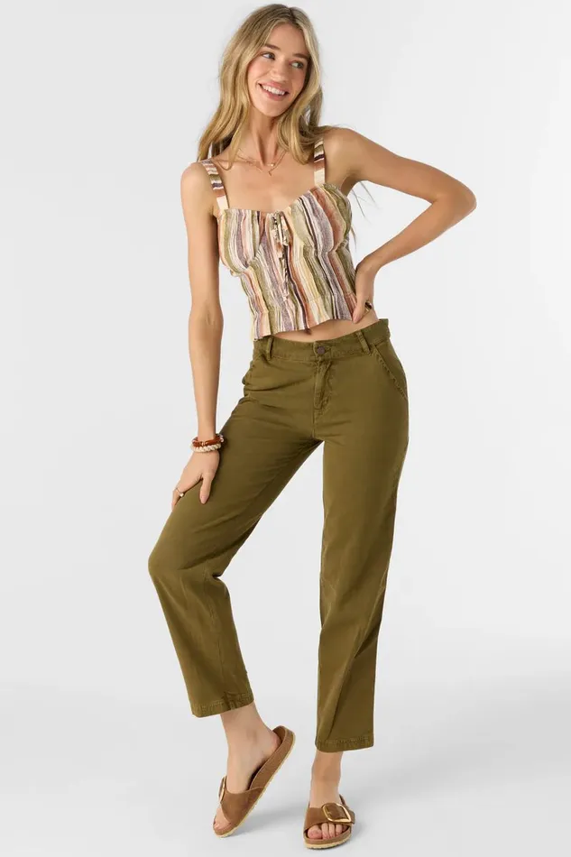 JULIETTA NEPTUNE STRIPE SMOCKED TANK TOP Multi Clr Women O039NEILL Clothing