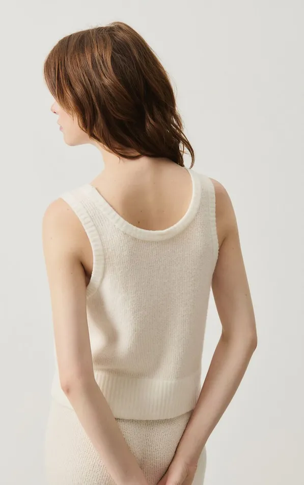 Jumper Blimy Ecru Women American Vintage Jumpers and Cardigans Jumper Blimy Ecru Women American Vintage Jumpers and Cardigans