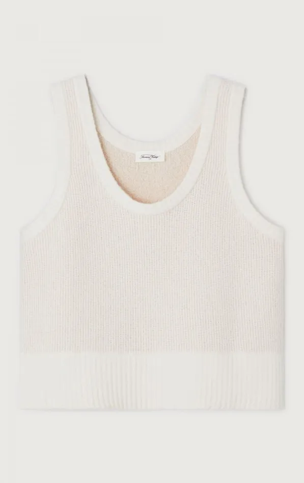 Jumper Blimy Ecru Women American Vintage Jumpers and Cardigans Jumper Blimy Ecru Women American Vintage Jumpers and Cardigans