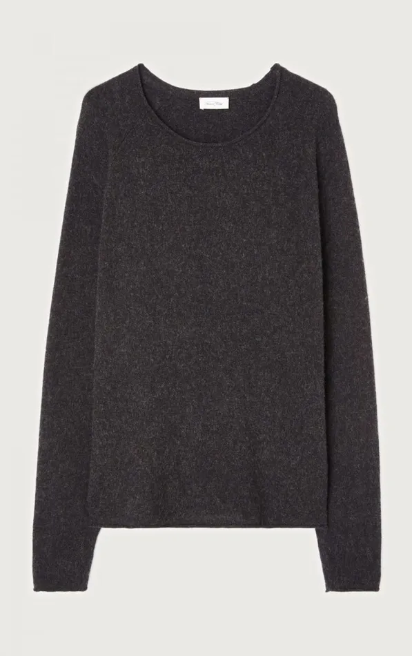Jumper Docatown Charcoal Melange Men American Vintage Jumpers and Cardigans Jumper Docatown Charcoal Melange Men American Vintage Jumpers and Cardigans