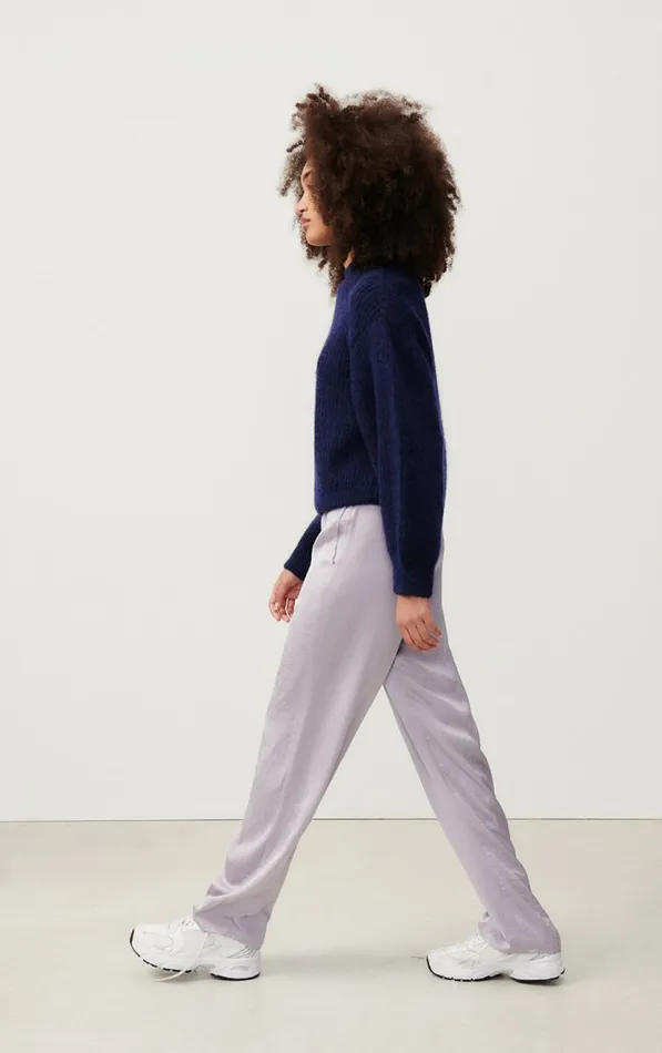 Jumper East Melange Navy Women American Vintage Jumpers and Cardigans Jumper East Melange Navy Women American Vintage Jumpers and Cardigans