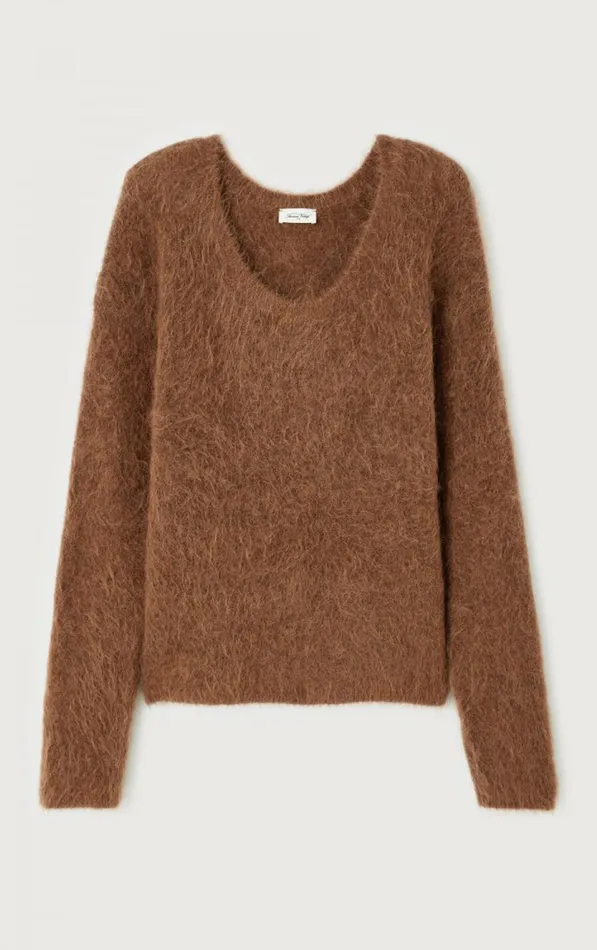 Jumper Nuny Melange Root Women American Vintage Jumpers and Cardigans Jumper Nuny Melange Root Women American Vintage Jumpers and Cardigans