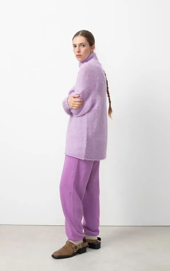 Jumper Nuny Orchid Melange Women American Vintage Jumpers and Cardigans Jumper Nuny Orchid Melange Women American Vintage Jumpers and Cardigans