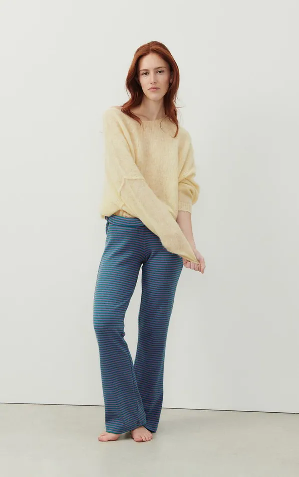 Jumper Yanbay Melange Ecru Women American Vintage Jumpers and Cardigans Jumper Yanbay Melange Ecru Women American Vintage Jumpers and Cardigans