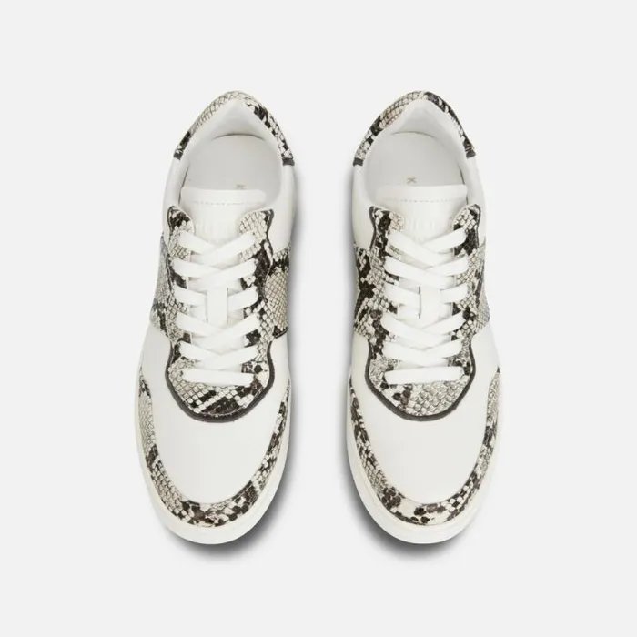 Kam Court Sneaker Blackwhite Snake Combo Women Kenneth Cole Sneakers