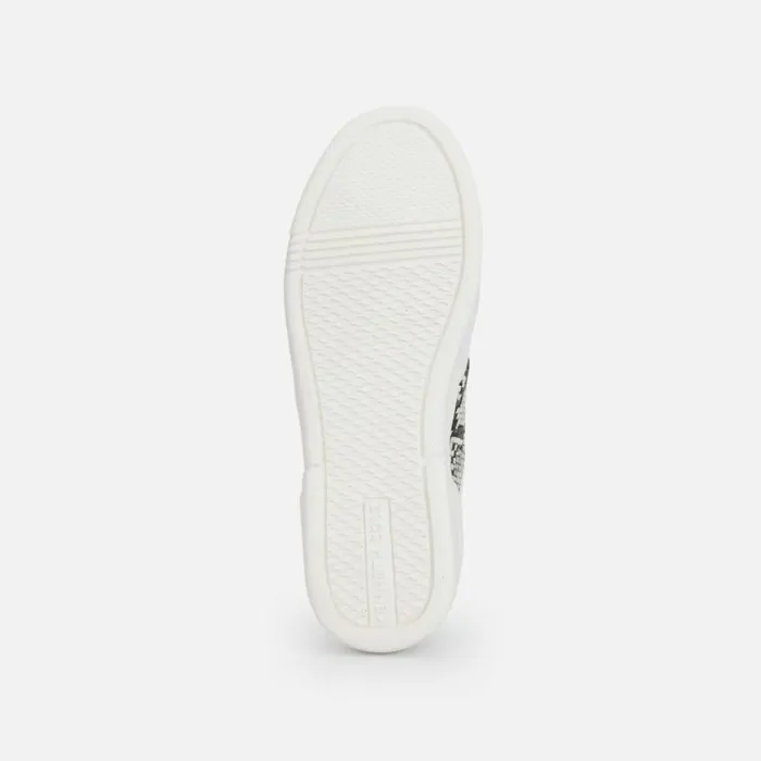 Kam Court Sneaker Blackwhite Snake Combo Women Kenneth Cole Sneakers