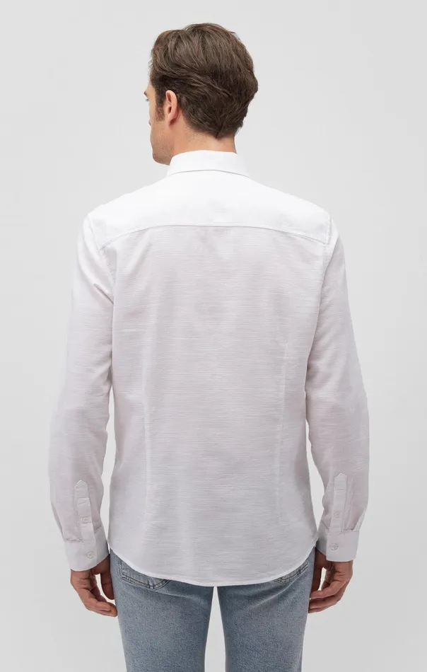 Ken ButtonUp Shirt In Antique White Men Mavi Jeans Shirts Ken ButtonUp Shirt In Antique White Men Mavi Jeans Shirts
