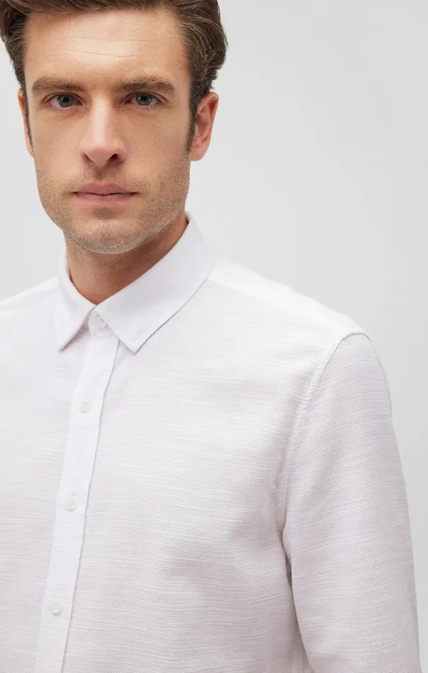 Ken ButtonUp Shirt In Antique White Men Mavi Jeans Shirts Ken ButtonUp Shirt In Antique White Men Mavi Jeans Shirts