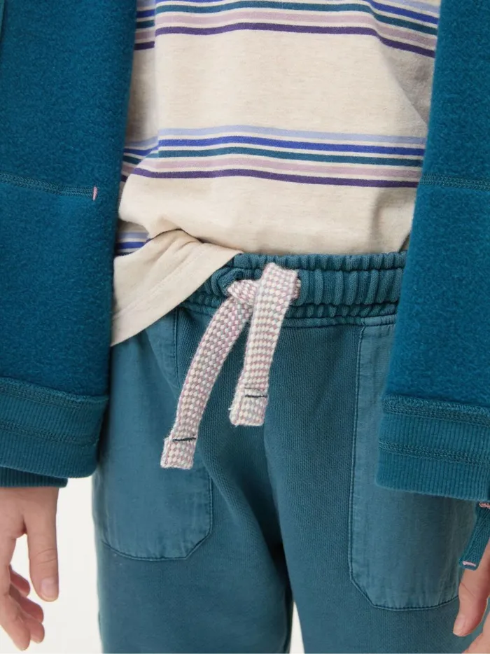 Kids Jeans and Leggings Fat Face Jamie Blue Joggers