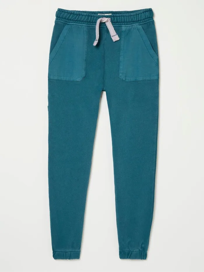 Kids Jeans and Leggings Fat Face Jamie Blue Joggers