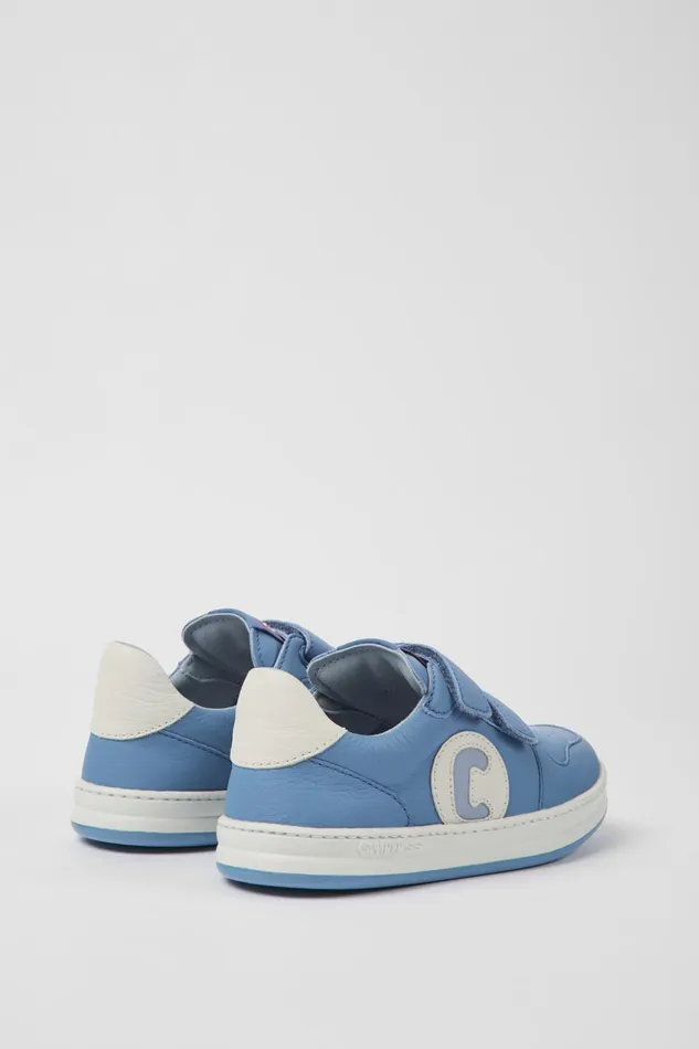 Kids Runner Blue Leather Sneakers For Kids Camper Sneakers Kids Runner Blue Leather Sneakers For Kids Camper Sneakers