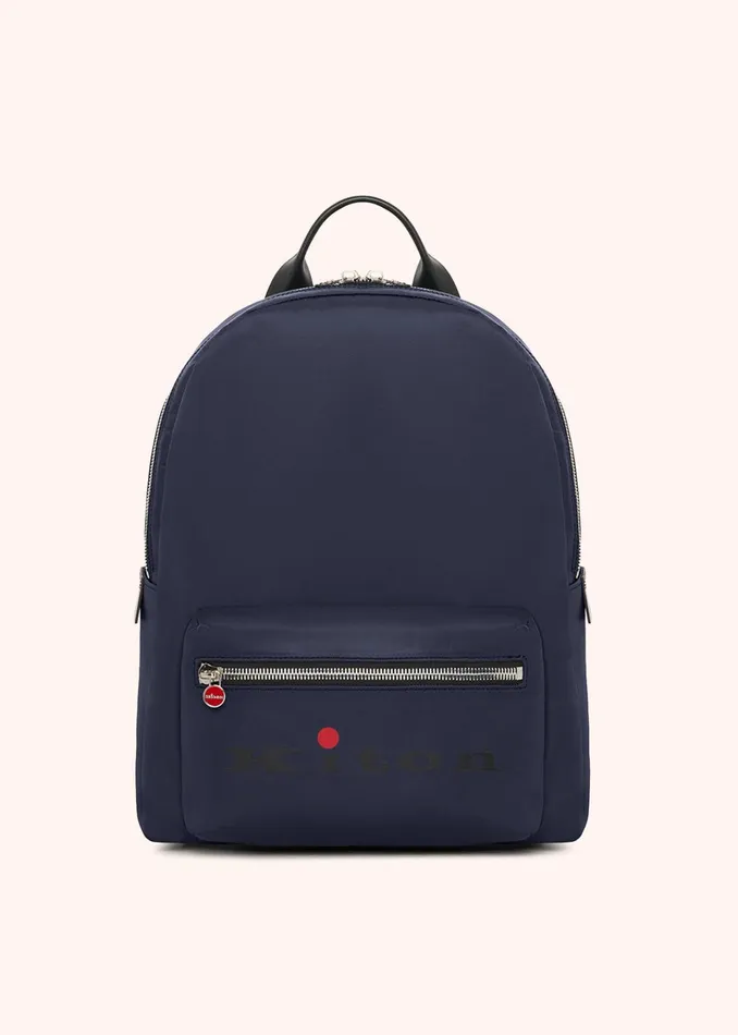 Kiton Bags And Wallets URBAN BACKPACK WITH LEATHER INSERTS 8211 Men