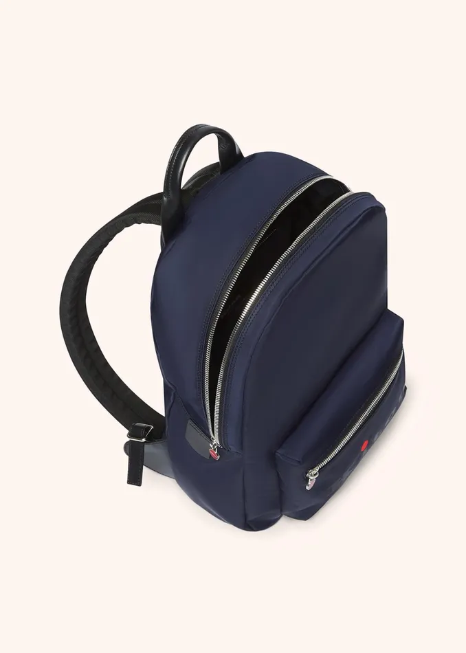 Kiton Bags And Wallets URBAN BACKPACK WITH LEATHER INSERTS 8211 Men Kiton Bags And Wallets URBAN BACKPACK WITH LEATHER INSERTS 8211 Men