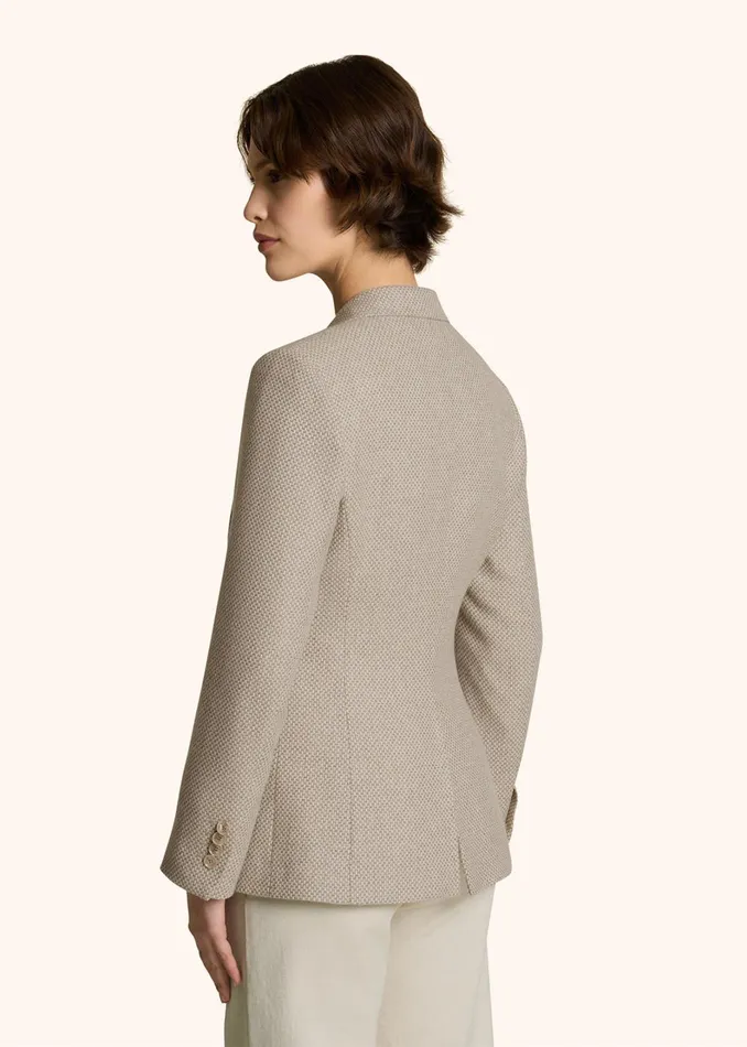 Kiton Jackets SINGLEBREASTED CASHMERE BLAZER 8211 Women Kiton Jackets SINGLEBREASTED CASHMERE BLAZER 8211 Women