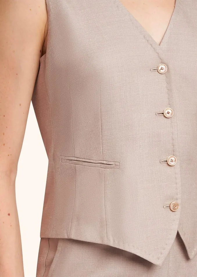 Kiton Vest VEST SILK 8211 Women